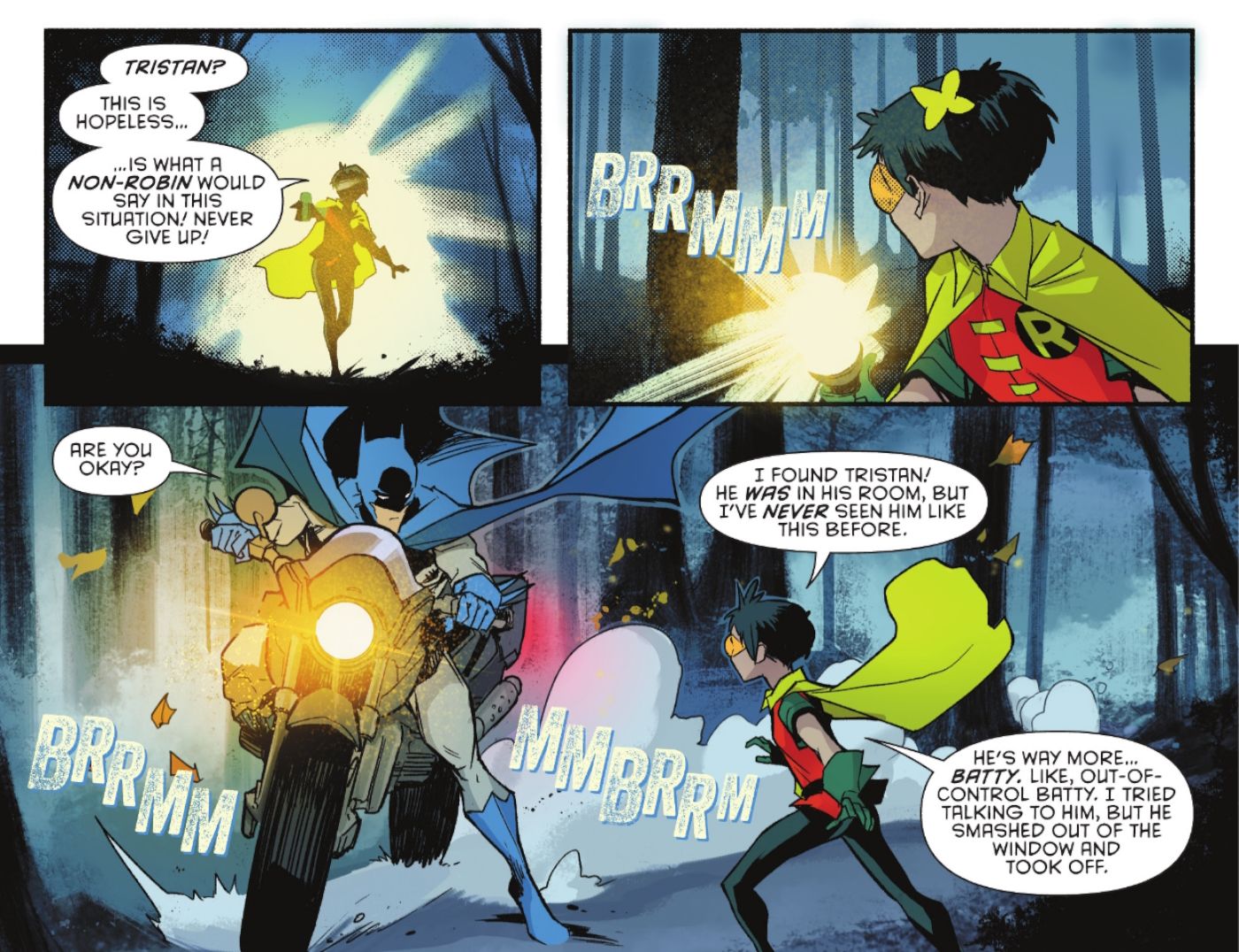 Gotham's New Robin Makes Their Canon Debut, with Official Costume & Mission