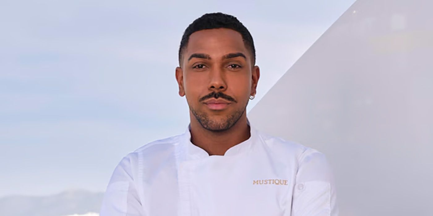 Headshot of Below Deck Med's Johnathan Shillingford wearing a white shirt for his promo photo