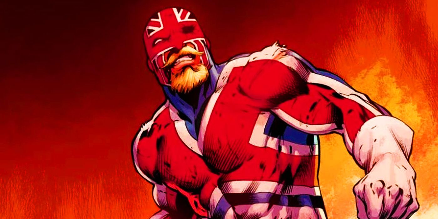 Brian Braddock's Captain Britain as a hero in Marvel Comics