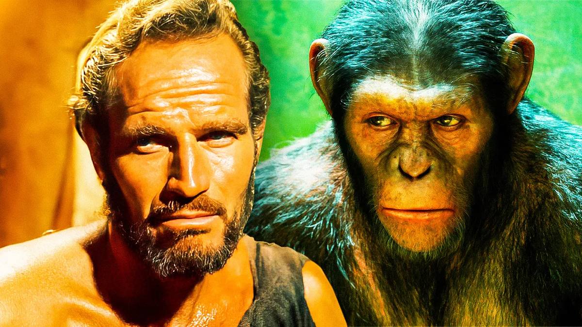 Planet Of The Apes Included A Great Charlton Heston Cameo 41 Years After  His Last Appearance, image size:1200x675