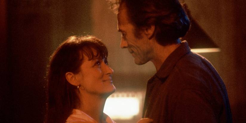 Clint Eastwood and Meryl Streep in The Bridges of Madison County