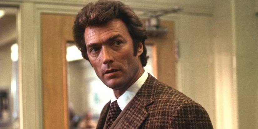 Clint Eastwood as Harry Callahan in Dirty Harry looking concerned