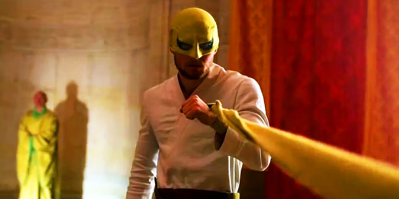 Danny Rand training as the Iron Fist in Iron Fist