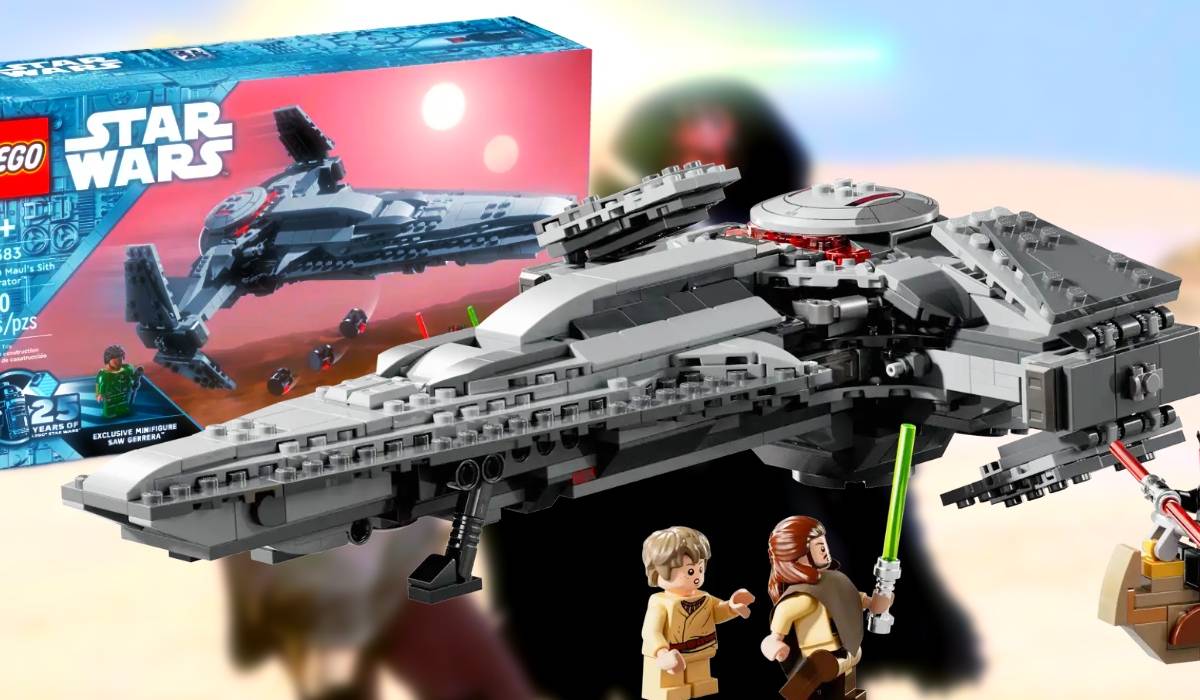 LEGO Reveals New Sith Infiltrator Model, Celebrating 25 Years Of 