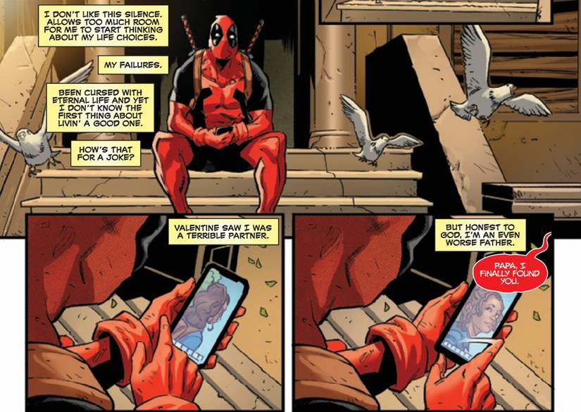 Deadpool Reveals That His Jokes Are Hiding a Tragic Purpose
