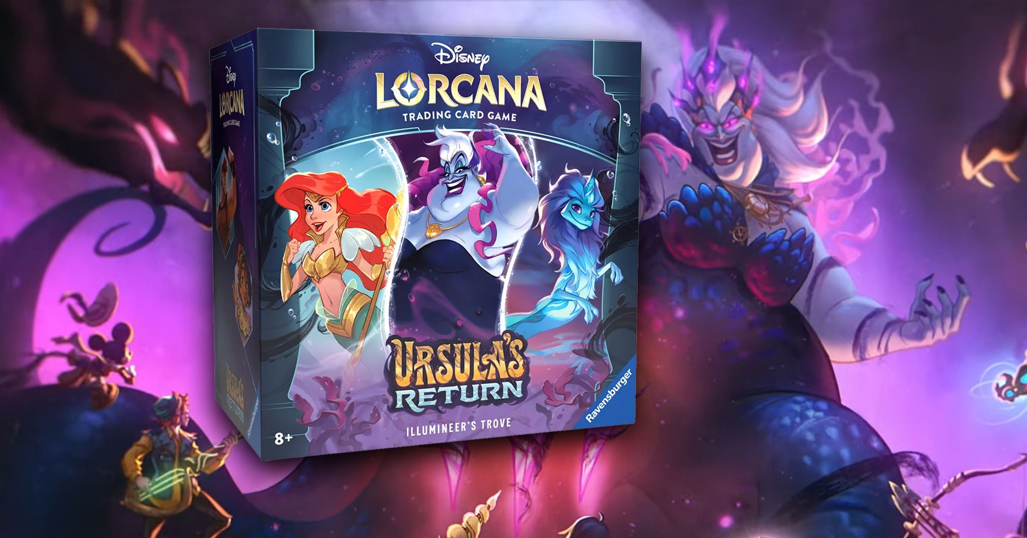 Disney Lorcana: Ursula's Return Illumineer's Trove Release