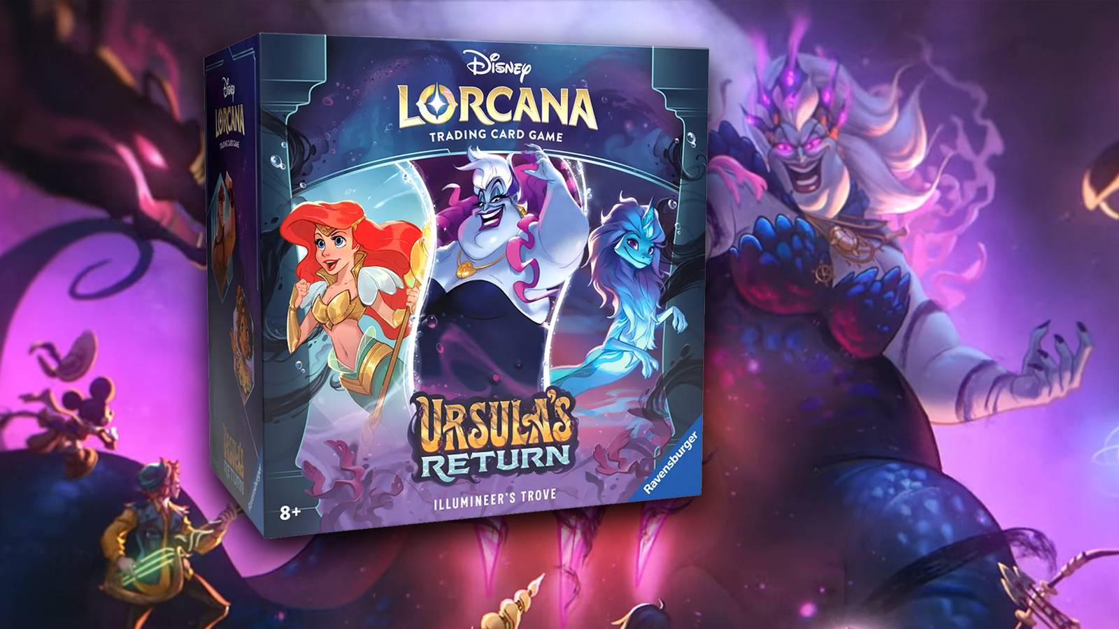 Disney Lorcana Disney Lorcana: Ursula's Return Illumineer's Trove Release Date, Price, & Cards