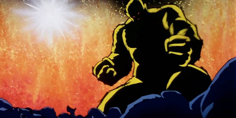 Dragon Ball Z: Yamoshi as a Golden Great Ape.