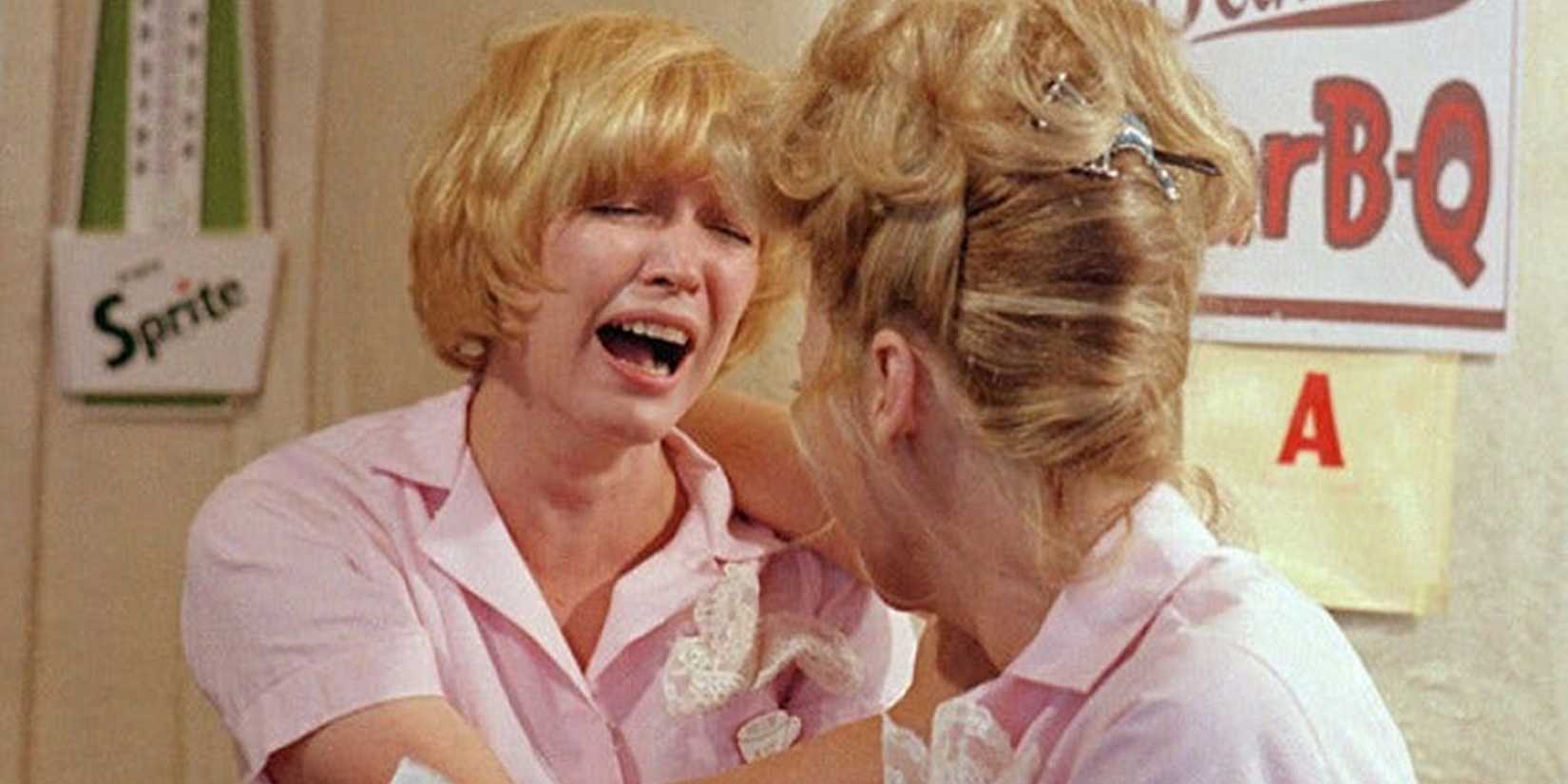 Ellen Burstyn looking distressed in Alice Doesn't Live Here Anymore