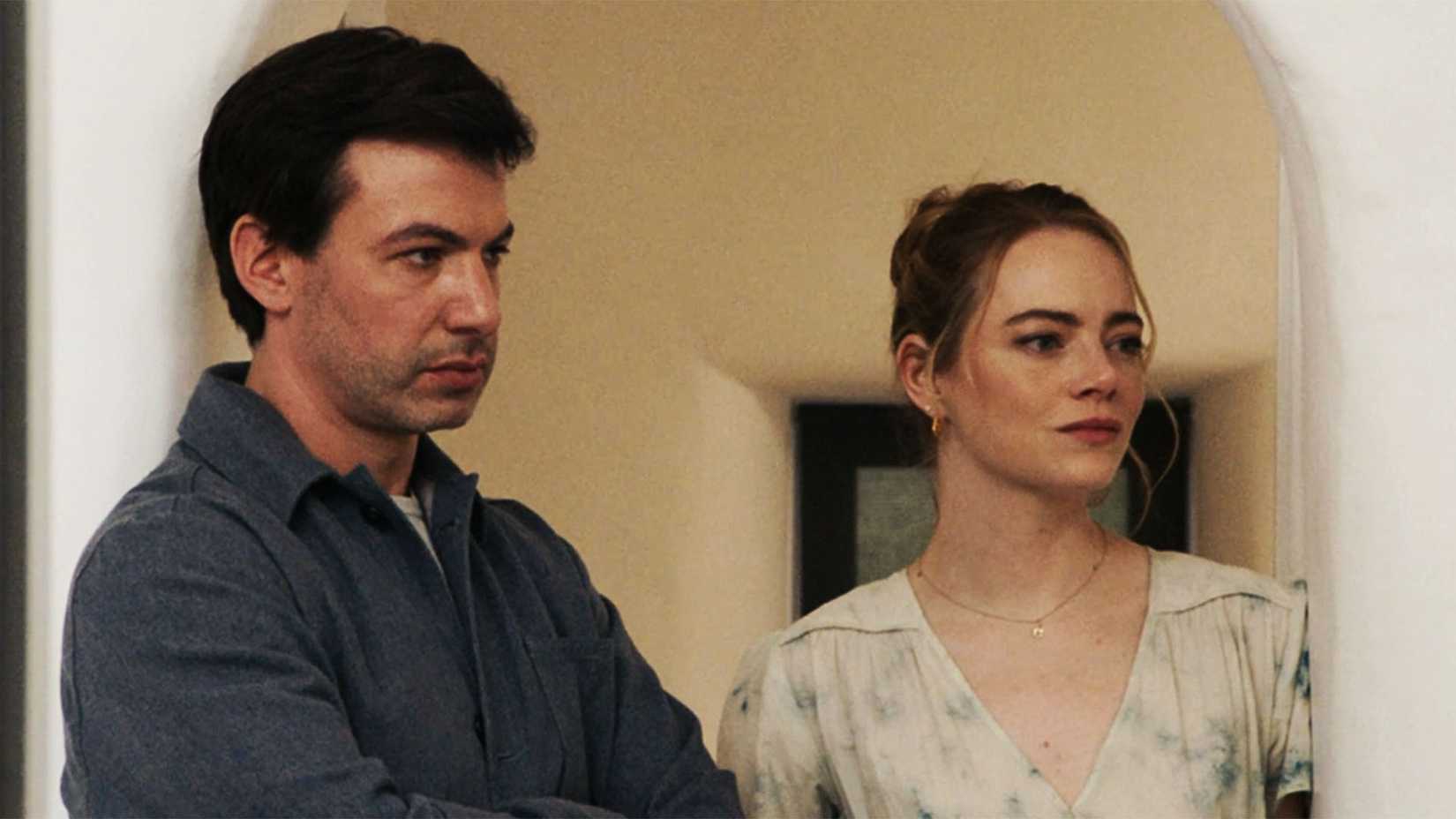 Emma Stone and Nathan Fielder as Whitney and Asher in The Curse finale