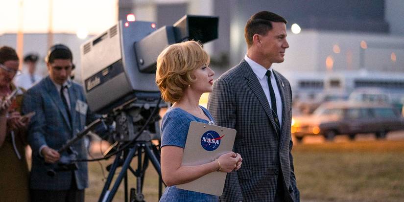 Scarlett Johansson e Channing Tatum em Fly Me To The Moon (2024)