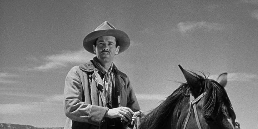 Henry Fonda rides a horse in My Darling Clementine