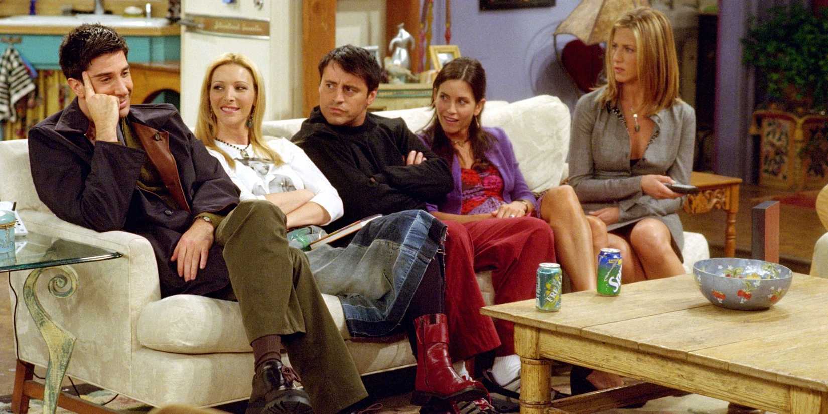 Ross e Rachel em cena de Friends