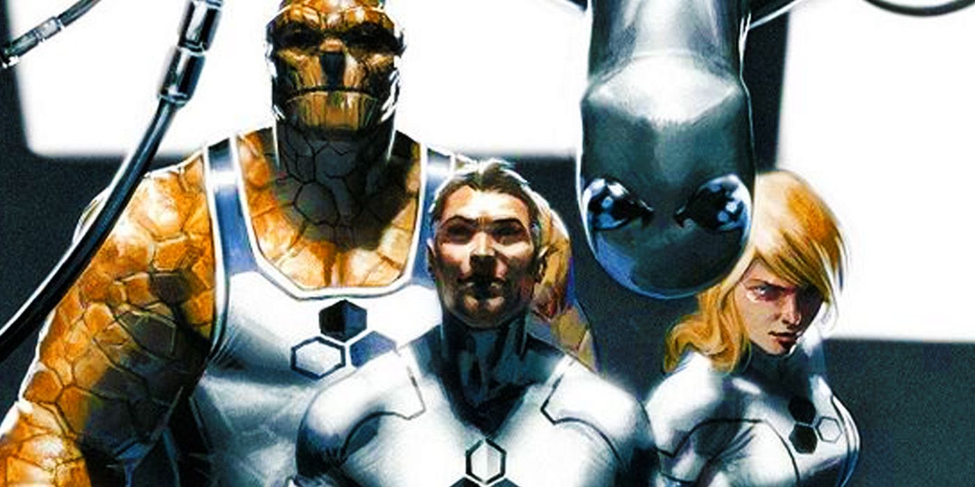 Future Foundation including Spider-Man in Marvel Comics