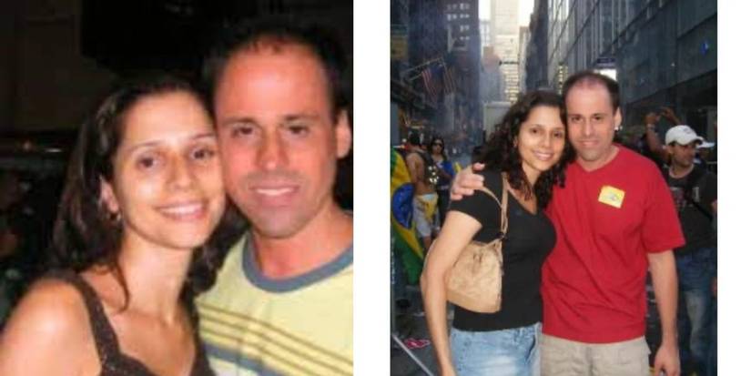 Gino with Ex wife Denise in 90 Day Fiance throwback photos