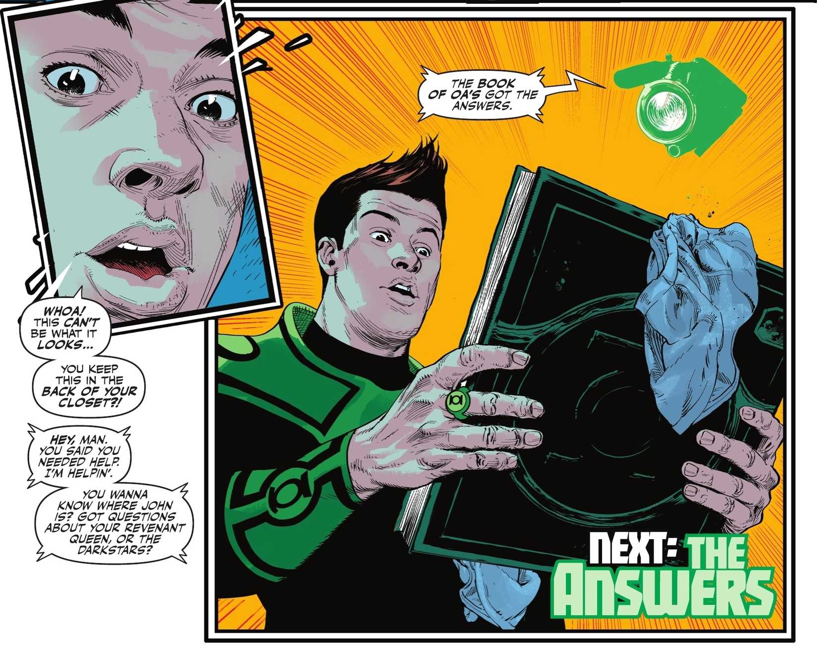 Green Lantern Reveals the Shock Wielder of the Corps' Ultimate Secret ...