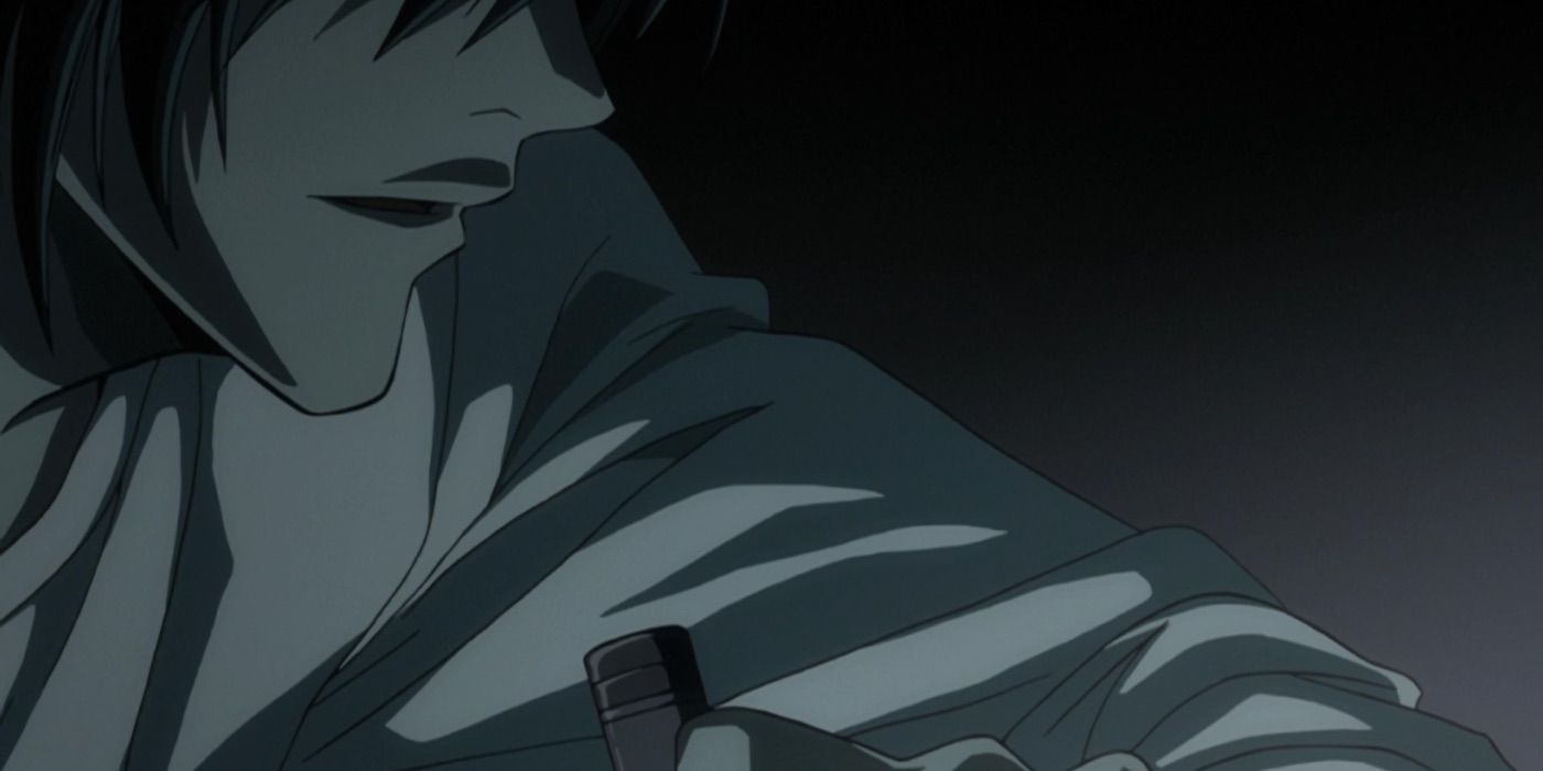 Death Note L Et Light S'embrassent