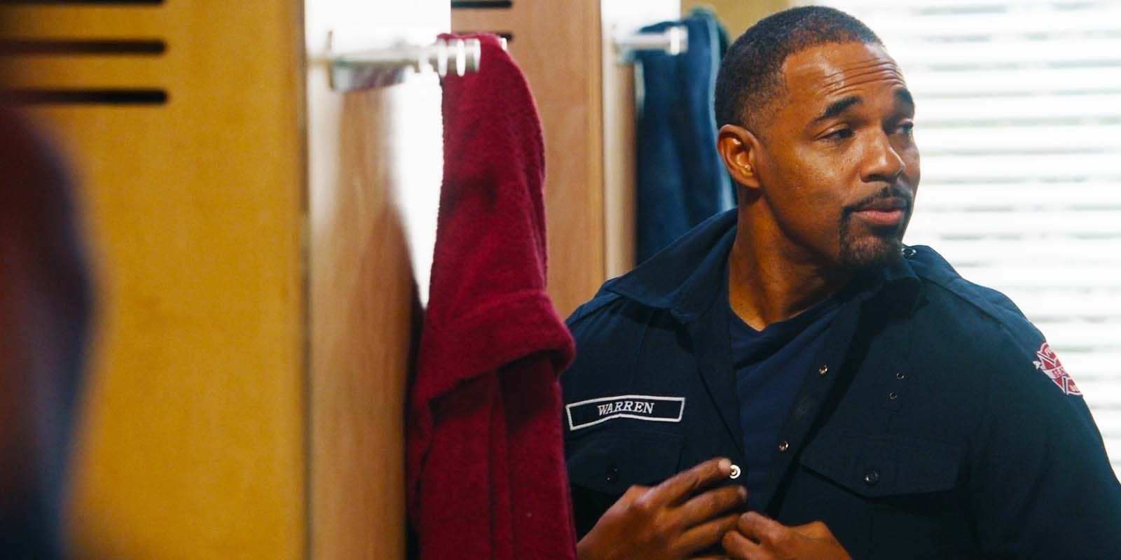 Jason George as Ben Warren in Station 19 season 7, episode 4