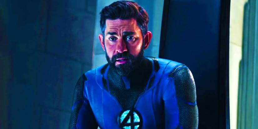 John Krasinski as Earth-838's Mister Fantastic in the Illuminati in Doctor Strange in the Multiverse of Madness