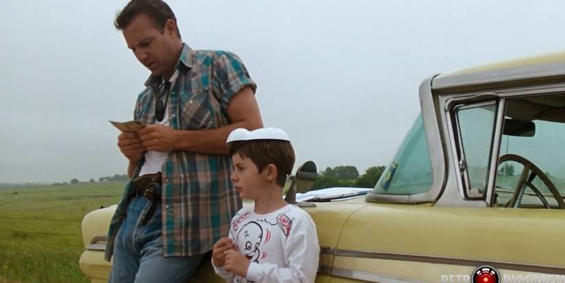 Kevin Costner and his son in A Perfect World
