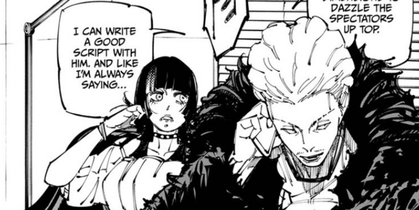 Kirara and Hakari in jujutsu kaisen manga (1)