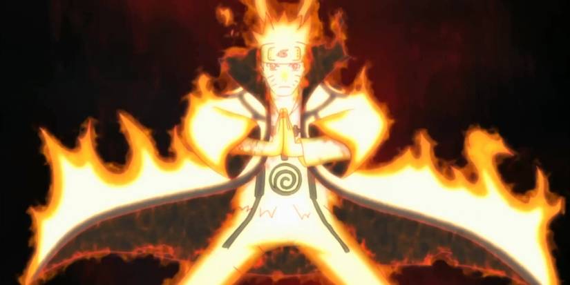 Naruto in Kurama Cloak Mode