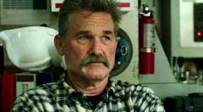 Kurt Russell as Jimmy Harrell looking serious in Deepwater Horizon