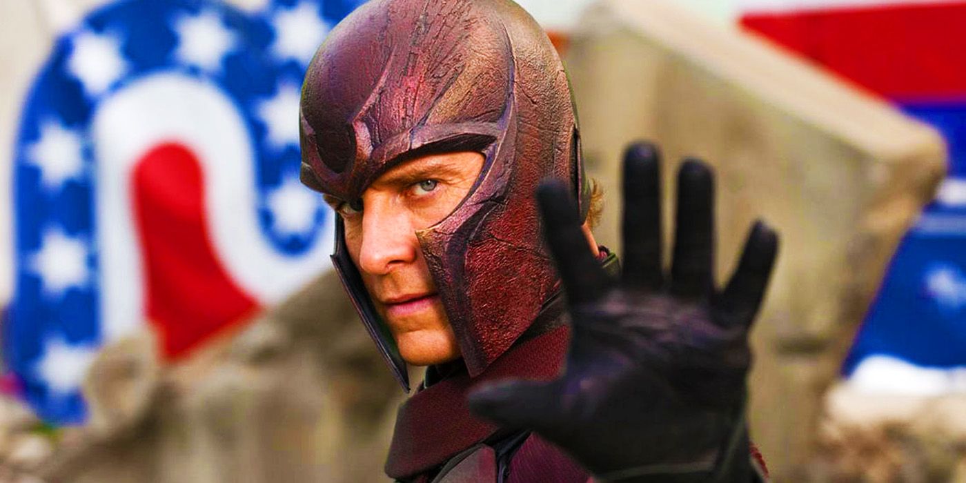 Magneto attacking the United States government in X-Men Days of Future Past