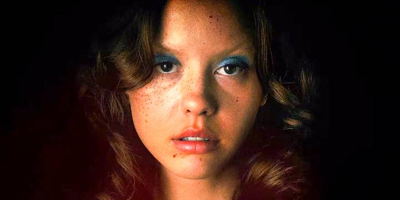 Mia Goth como Maxine em MaXXXine