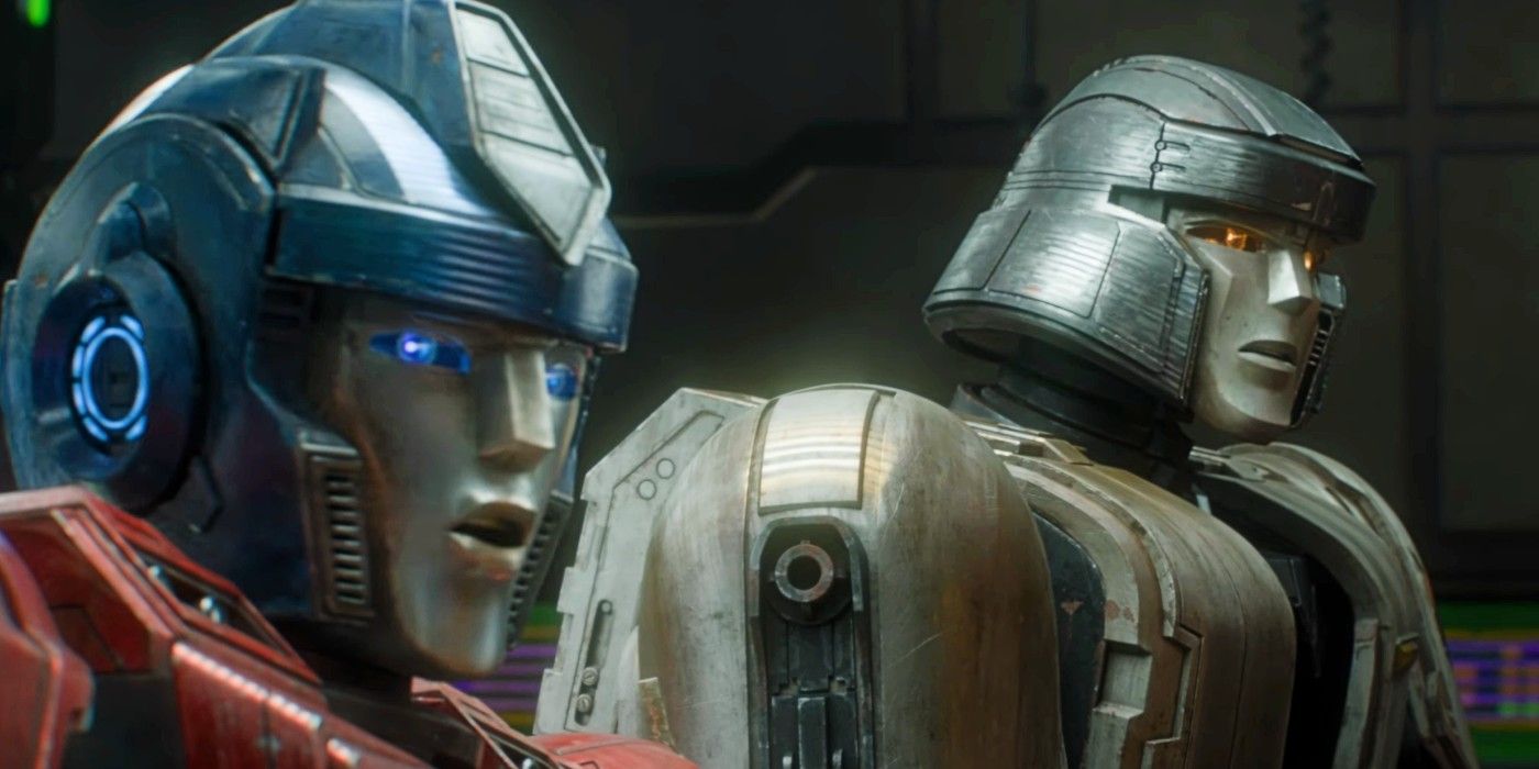 First Transformers One Clip Shows Optimus Prime & Megatron Trying To Transform