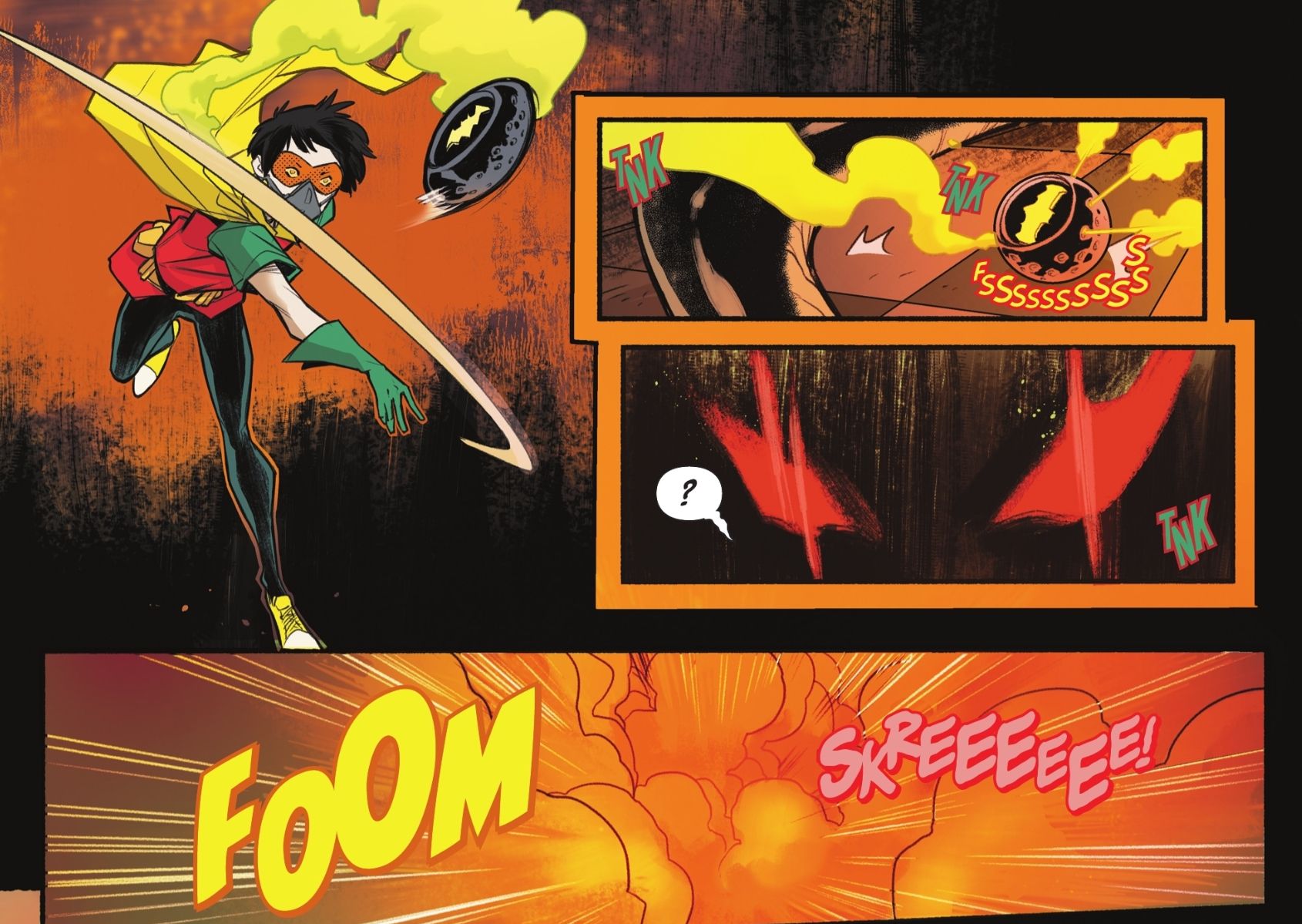 Gotham's New Robin Makes Their Canon Debut, with Official Costume & Mission