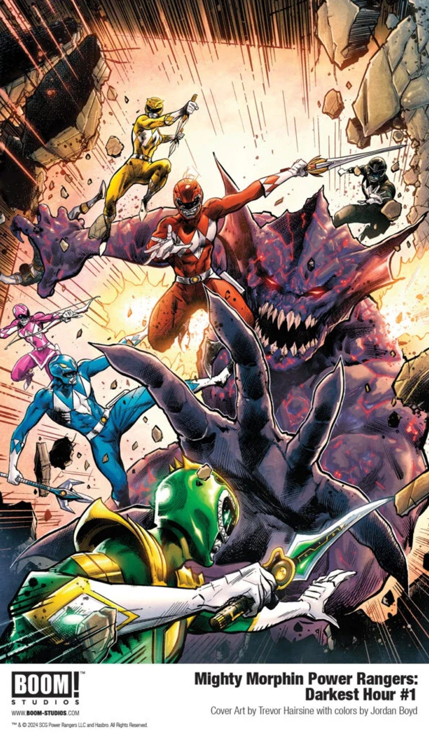 Power Rangers' Biggest Battle of All Time Arrives, as Darkest Hour ...
