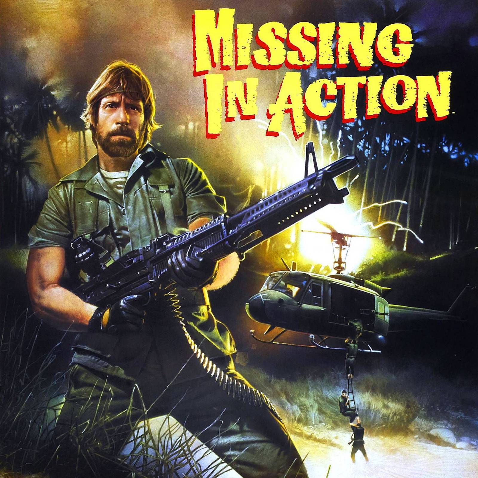 Movie trivia: Missing In Action (1984). 🎥 #Lovingthe80s #80sNostalgia  #80smovie #MovieTrivia #MissingInAction, image size:1600x1600