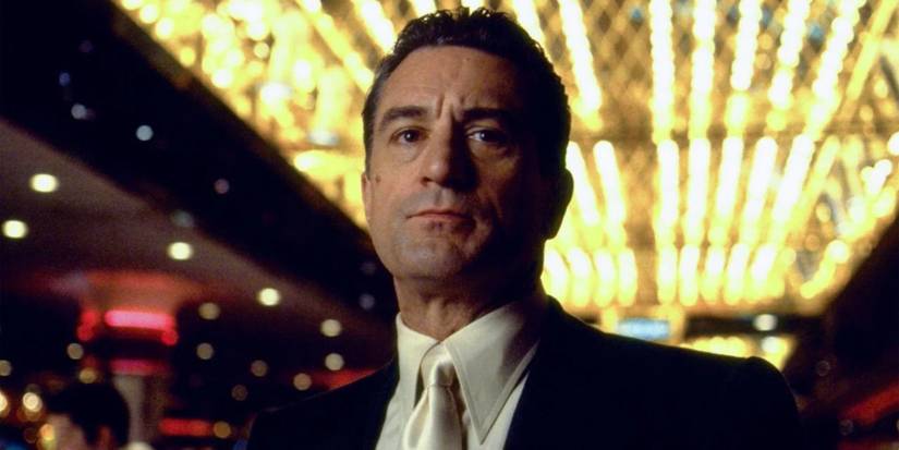 Ace (Robert De Niro) standing outside the casino in Casino