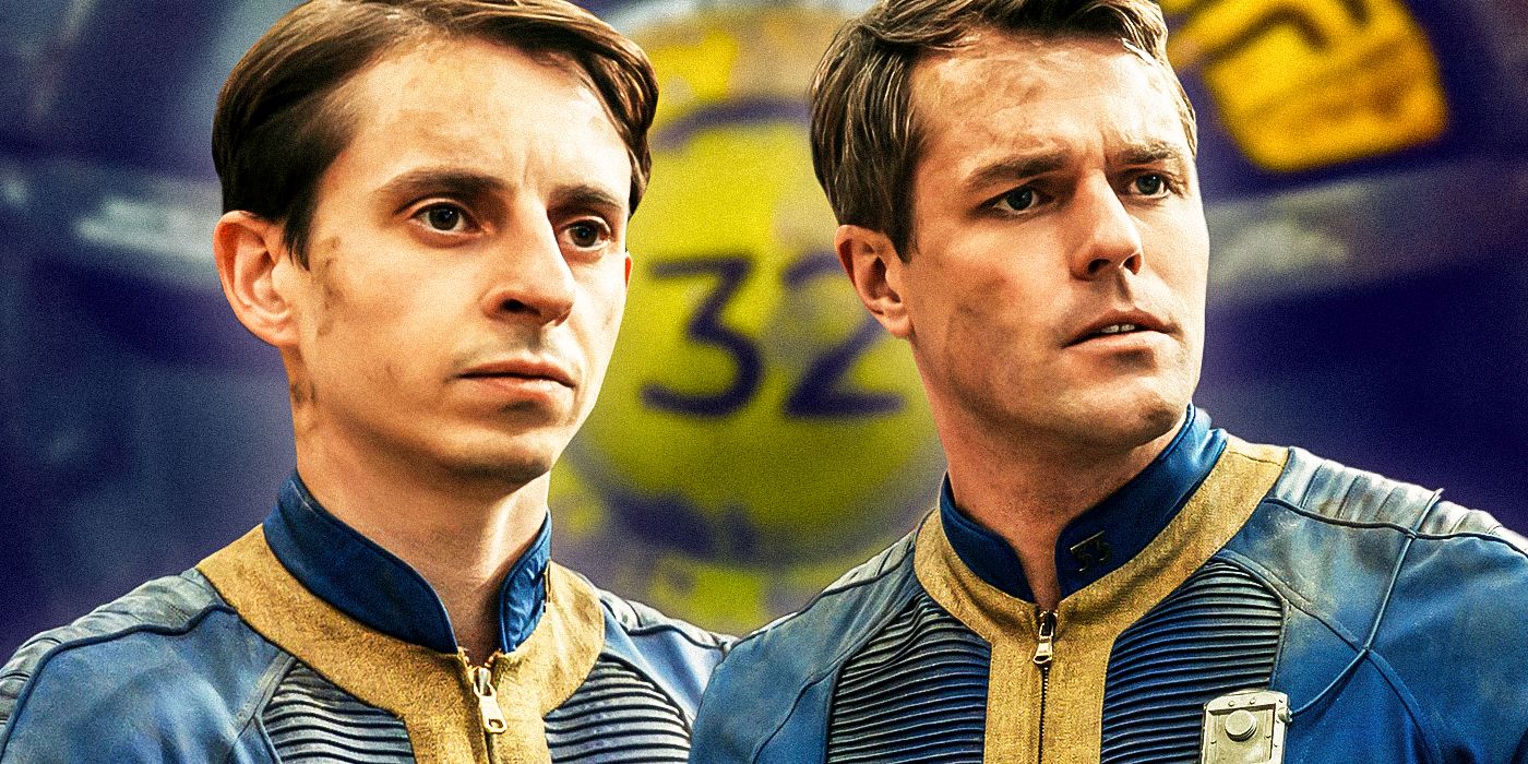 Moises Arias as Norm MacLean and Dave Register as Chet from Fallout