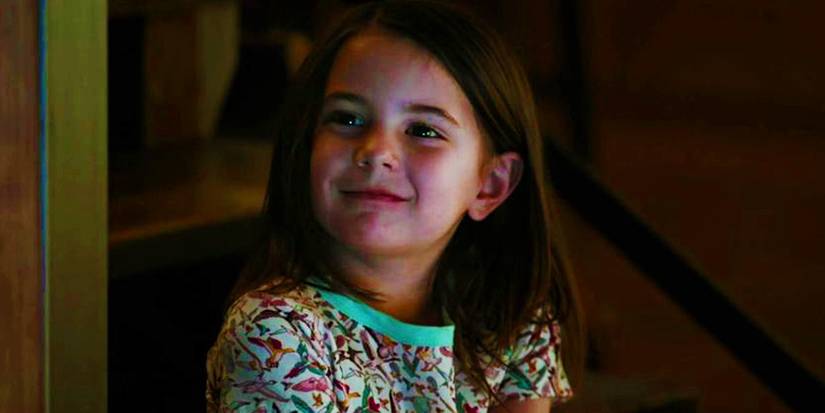 Morgan Stark smiling in Avengers Endgame