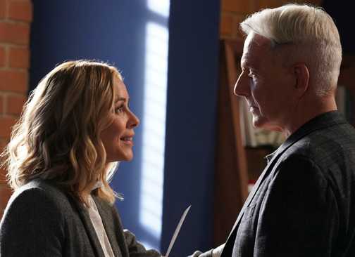 Jacqueline Sloane and Leroy Gibbs in NCIS