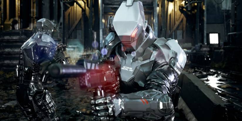 Neo Berlin 2087 robots with guns