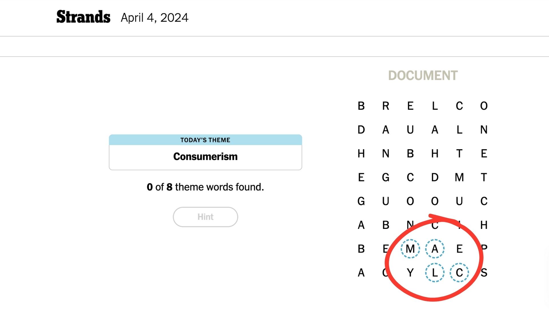 10 Strands Strategies To Quickly Solve The Theme