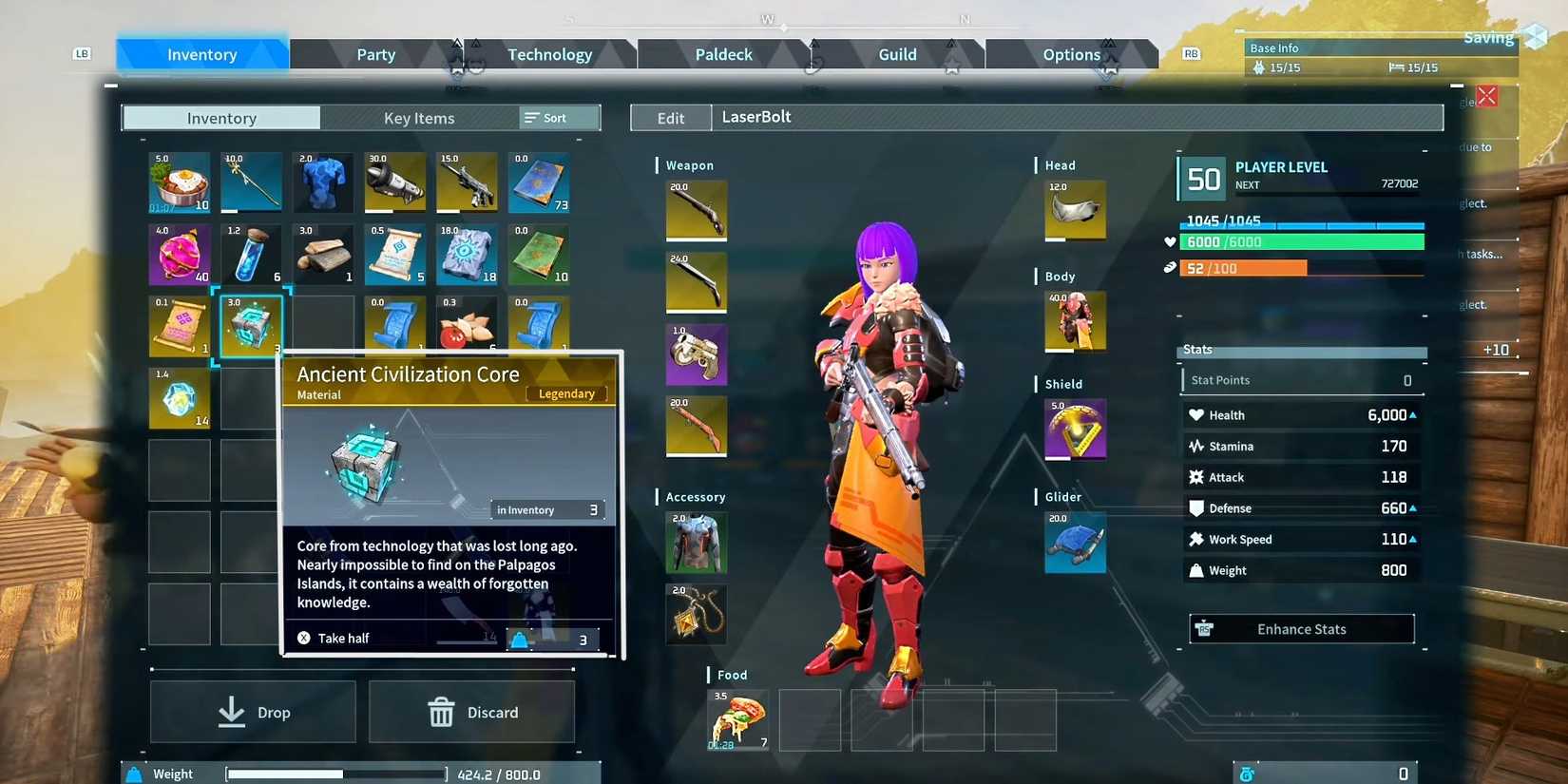 Palworld: How To Get Ancient Civilization Cores