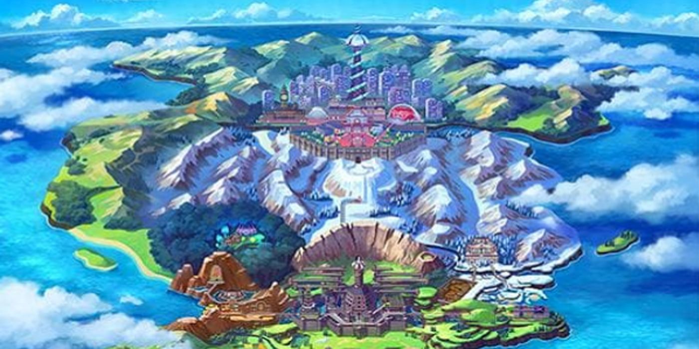Impressive Pokémon World Map Shows Regions Like You've Never Seen Them ...