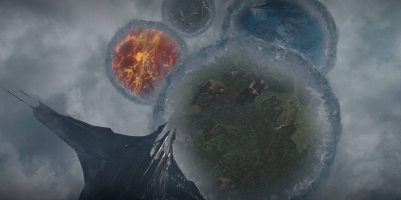 Portals to the nine realms align in Thor The Dark World
