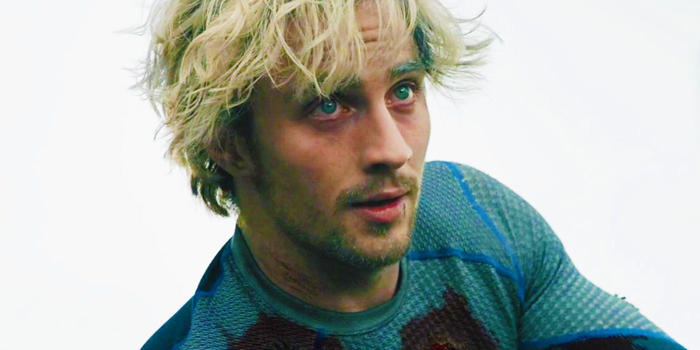 Quicksilver being shot in Avengers Age of Ultron