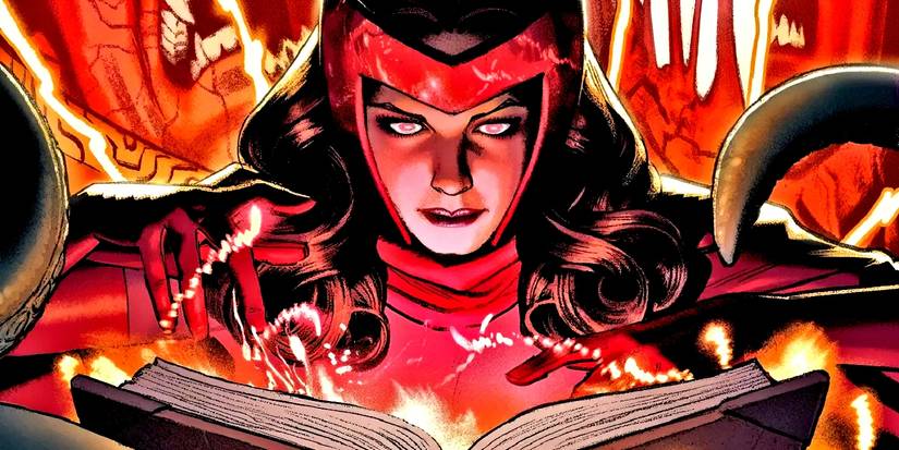 Scarlet Witch unlocking her dark, ultimate form.