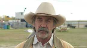 Shaun Johnston as Jack Bartlett standing in a field in Heartland.