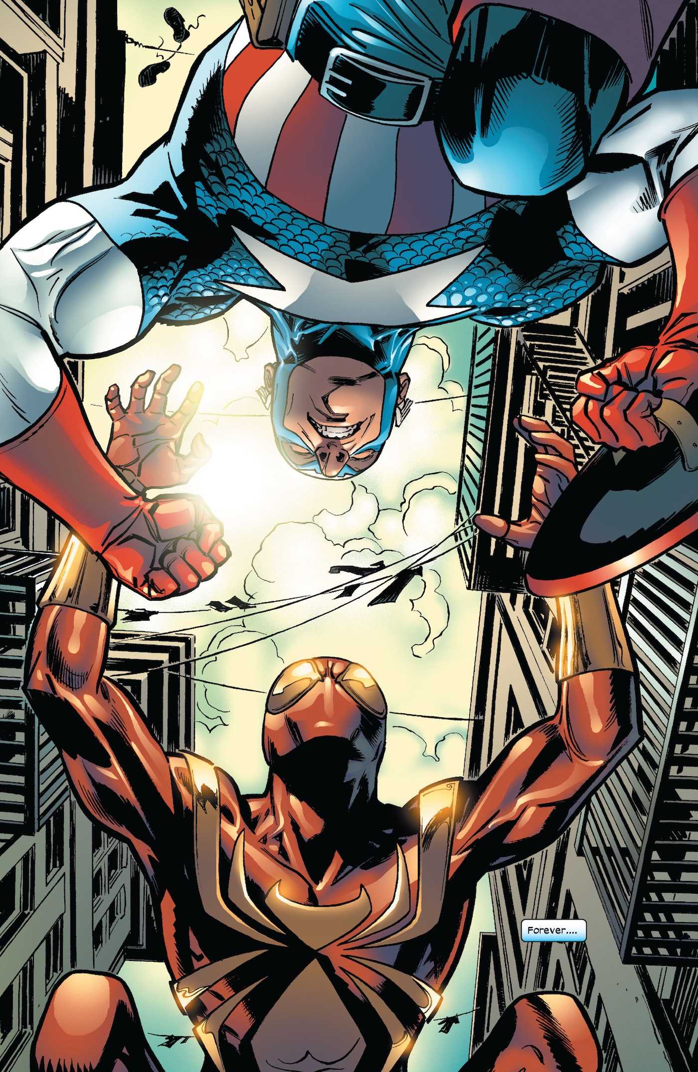 Spider Blood Spider-Man vs Captain America - Marvel Permanently Settles Who's Stronger