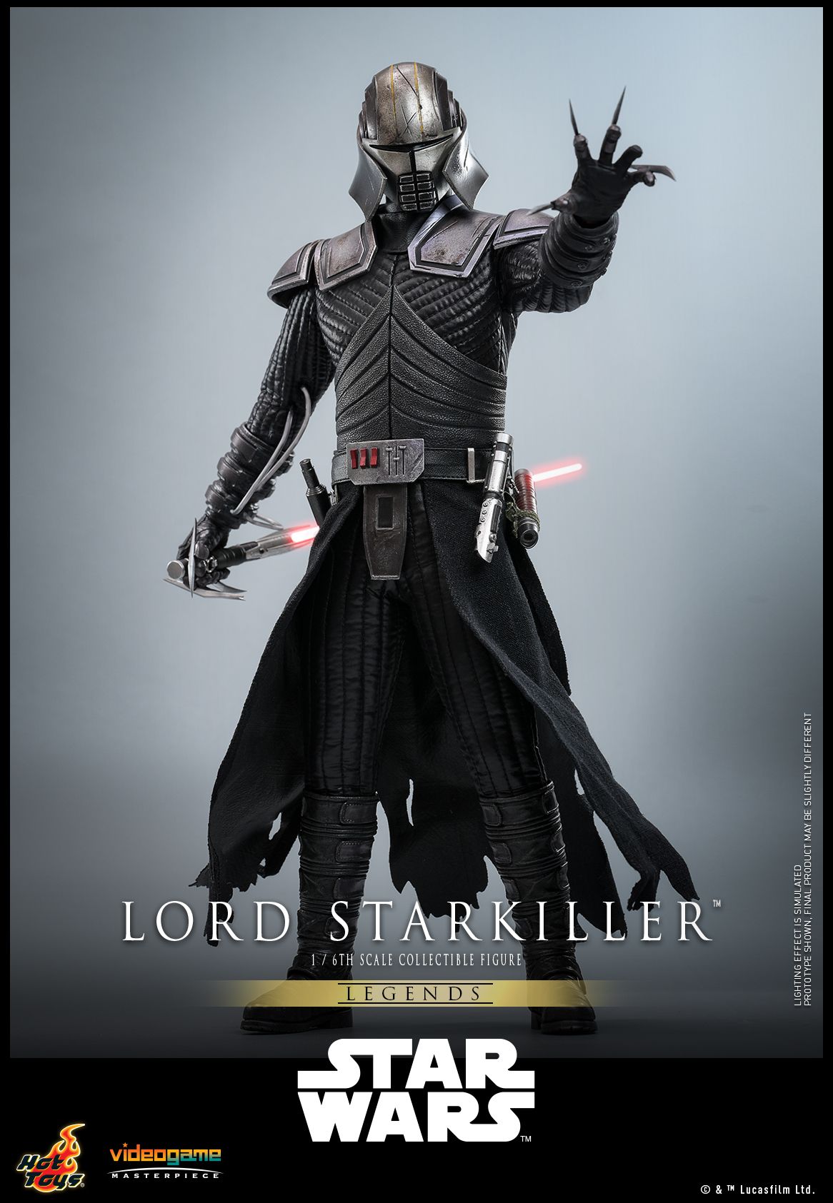 Новые фигурки KOTOR и Force Unleashed, представленные Hot Toys, оживляют Дарта Ревана и Старкиллера