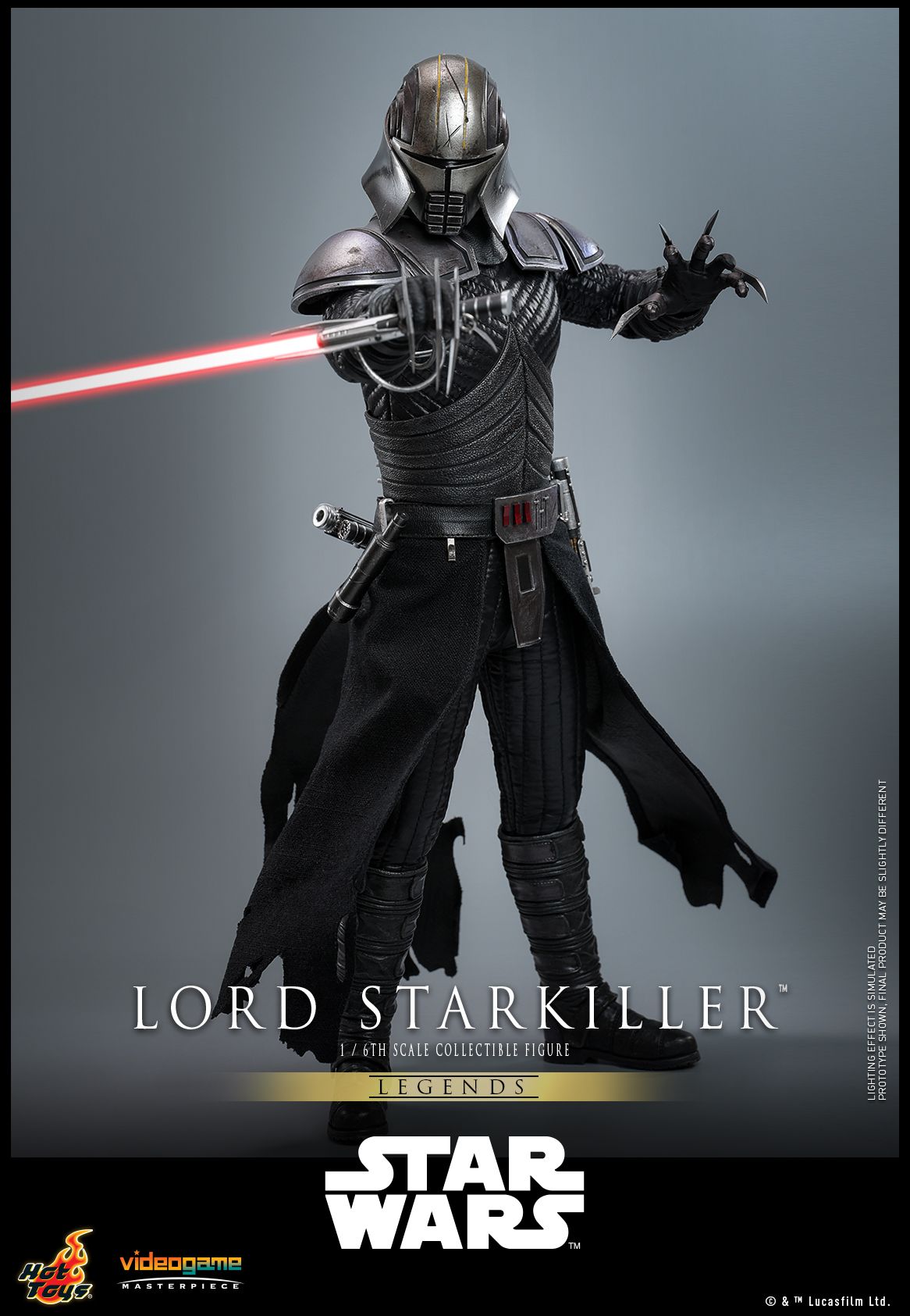 Новые фигурки KOTOR и Force Unleashed, представленные Hot Toys, оживляют Дарта Ревана и Старкиллера