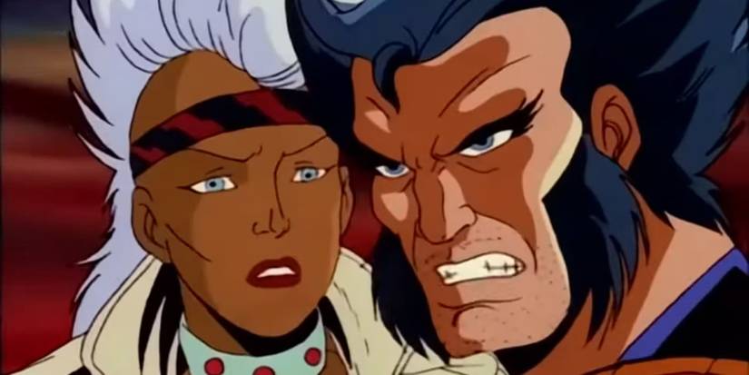 Tempestade e Wolverine em One Man's Worth