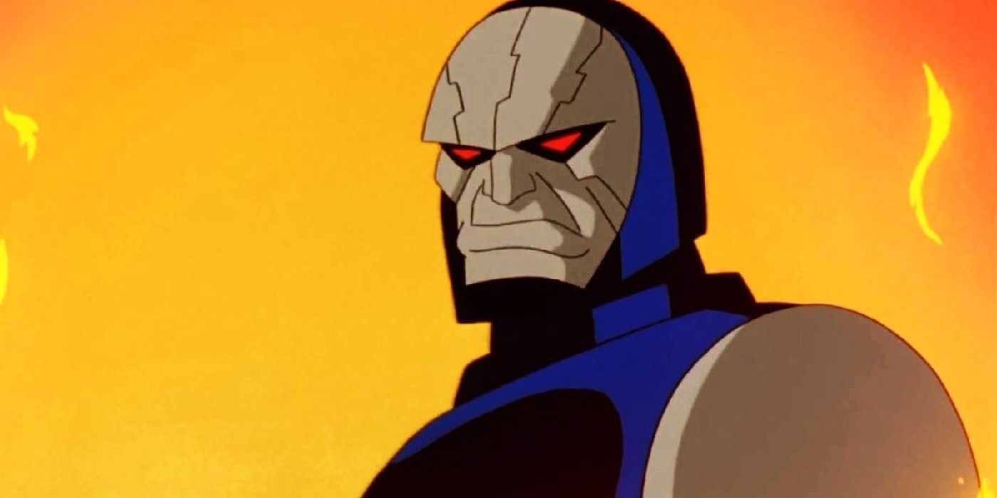 superman the animated series, darkseid grimmacing